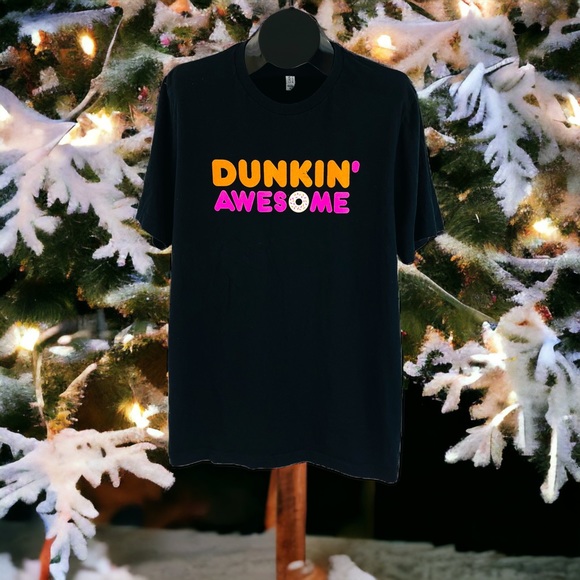 Dunkin' Awesome Dunkin Donuts T-Shirt XXL Sip in Style and Comfort - Picture 9 of 9